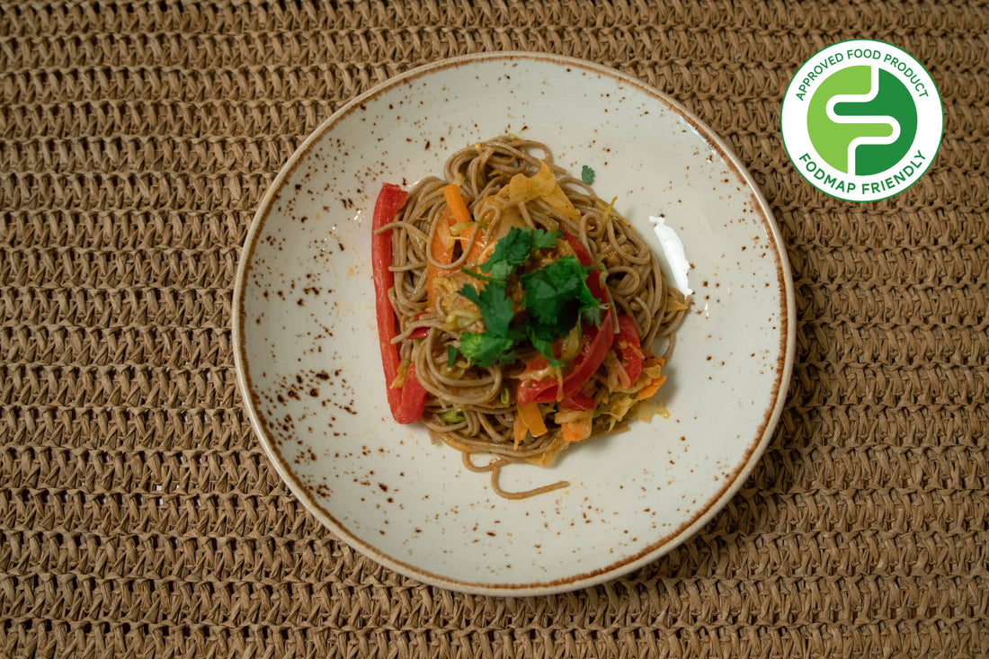 Low FODMAP Soba Noodle Salad Bowl